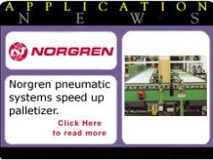Norgren pneumatic systems speed up palletizer Norgren app1