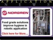 Food grade solutions improve hygiene in robotic application norgren app6