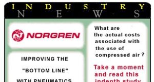 IMPROVING THE “BOTTOM LINE” WITH PNEUMATICS. norgren industry news