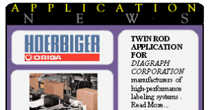 TWIN ROD (AZV CYLINDER) APPLICATION FOR DIAGRAPH CORPORATION origa app news