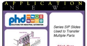 PHD Series SIP Slides Used to Transfer Multiple Parts phd app3
