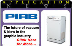 The future of vacuum and blow in the graphic industry. piab app2