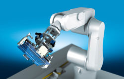 Non-contact gripping protects fragile workpieces schunk app1