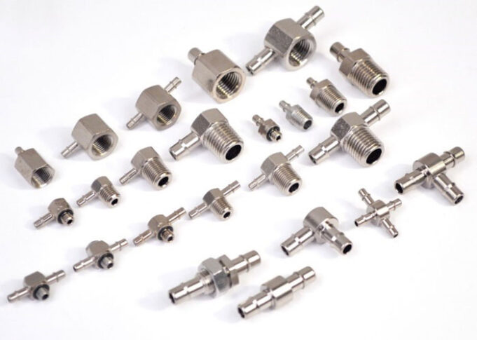 Barb fittings for miniature pneumatic and fluid control applications Barb Fittings