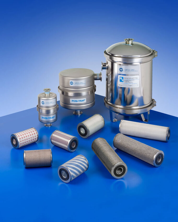 VACUUM PUMP INLET TRAPS – NEW FILTERS MATCH PROCESS BYPRODUCTS Vacuum Pump inlet trap