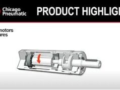 Chicago Pneumatic’s vane air motor range Vane Motor