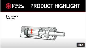 Chicago Pneumatic’s vane air motor range Vane Motor