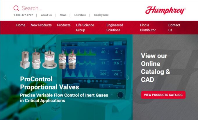 Humphrey Products Launches Updated Website Humphrey Products Launches Updated Website
