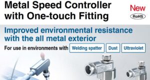 ASB Series – Metal Speed Controller with One-touch Fitting ASB Series - Metal Speed Controller with One-touch Fitting