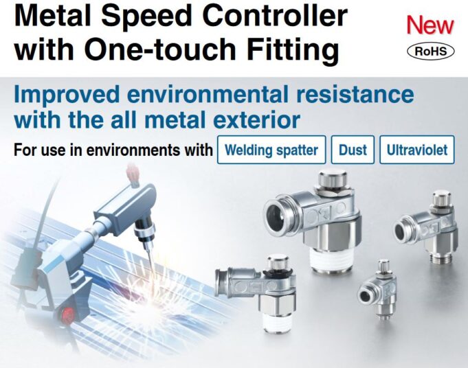 ASB Series – Metal Speed Controller with One-touch Fitting ASB Series - Metal Speed Controller with One-touch Fitting