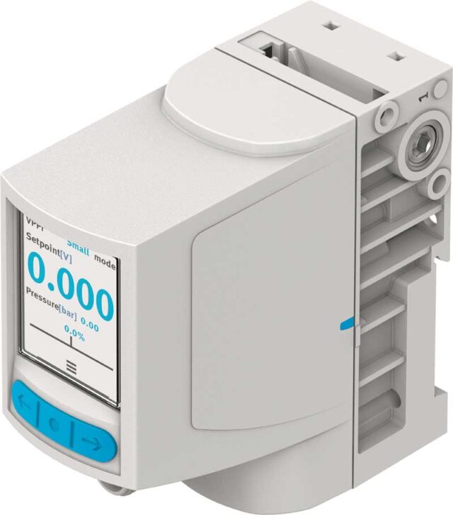 Festo Introduces Its Next Generation Proportional Pressure Regulator