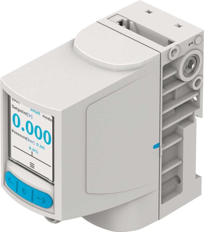 Festo Introduces Its Next Generation Proportional Pressure Regulator Festo Introduces Its Next Generation Proportional Pressure Regulator