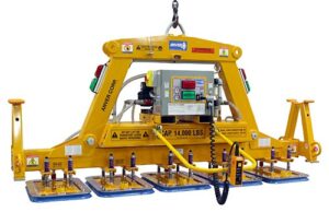 ANVER Corporation announces GF-Series vacuum lifters designed to handle heavy, non to semi-porous loads during processing. GF-Series vacuum lifters
