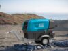 Atlas Copco unveils its first battery-driven portable screw compressor Atlas Copco unveils its first battery-driven portable screw compressor
